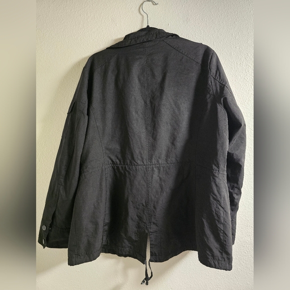 Michaell Kors Moto Style Rain Jacket - Picture 8 of 9